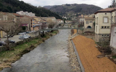 Stabilisation de la berge de la Volane – Fin du chantier