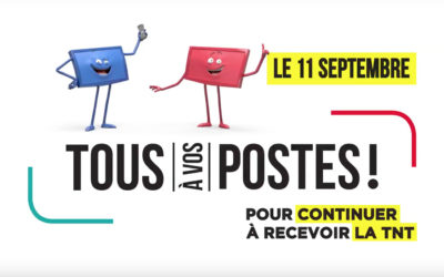 Le 11 septembre 2018, les fréquences de la TNT changent pour Rhône-Alpes