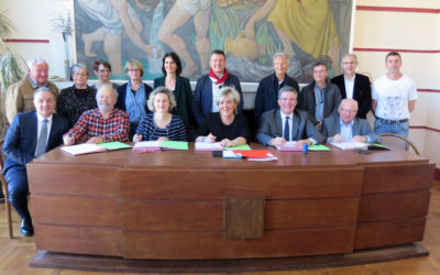 Signature de la convention FISAC