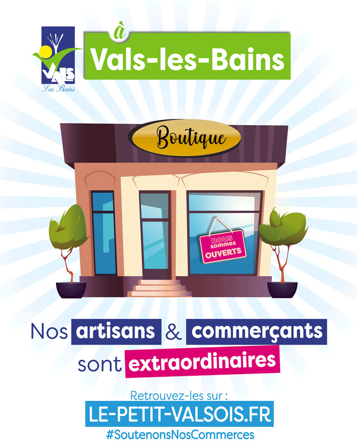 Commerces Vals-les-Bains