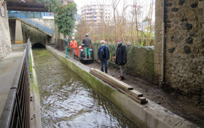 Rénovation des abords du canal Combier