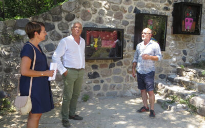 Des oeuvres d’Alain Signori au belvédère du quartier du Château