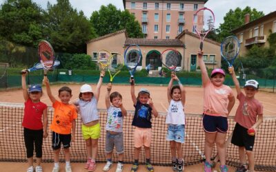 Le Tennis Club en pleine activité