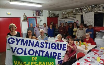 Convivialité de fin de saison à la Gymnastique Volontaire