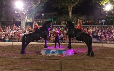 Spectacle Crinière et Burle : près de 2000 spectateurs en deux représentations