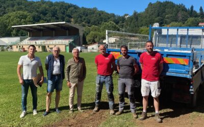 Le stade Paul Giraud se prépare pour la nouvelle saison !