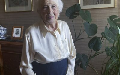 Madeleine Brousson fête ses cent ans.