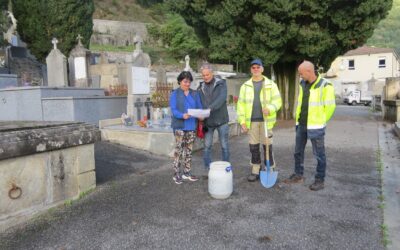 Entretien des cimetières de la commune