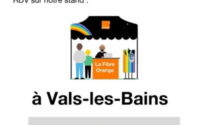 INFO Fibre – Stand Orange mardi 30 janvier en mairie