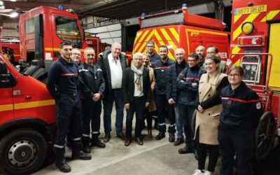 Les sapeurs-pompiers salués durant les fêtes