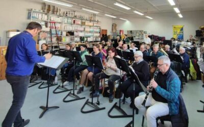 L’orchestre d’Harmonie du Pays d’Aubenas-Vals prépare assidument ses concerts de printemps