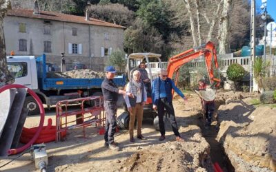 Des travaux pour sécuriser et renforcer l’alimentation en électricité du parc.