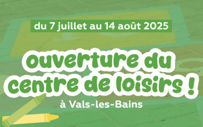 Informations centre de loisirs 2025