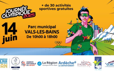 Journée Olympique 2025, samedi 14 juin à Vals-les-Bains