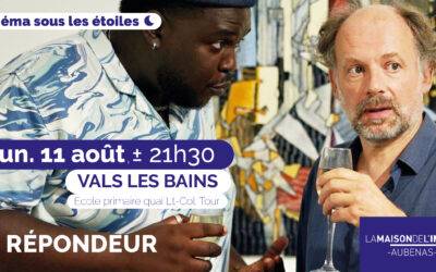 Lundi 11 août, c’est cinéma sous les étoiles !
