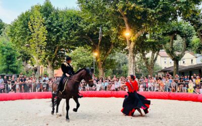 Spectacle équestre gratuit, mercredi 23 juillet à 21h dans le parc municipal