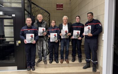 Présentation du calendrier 2026 des sapeurs-pompiers de Vals-les-Bains