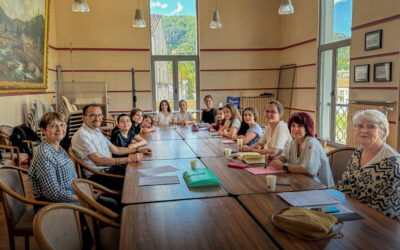 Les élus du Conseil Municipal des Jeunes ont rencontré Vincent Mounier, maire de la ville.