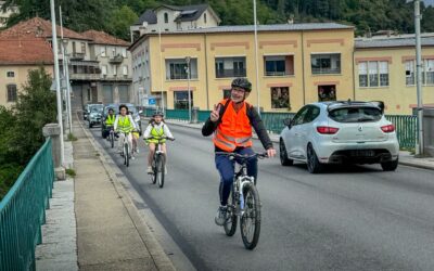 Les CM1 et CM2 des écoles de la ville à vélo !