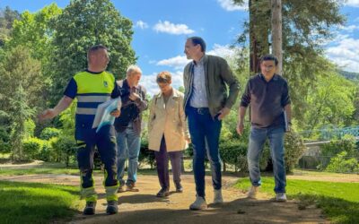 Réunion de travail au parc de l&rsquo;intermittente